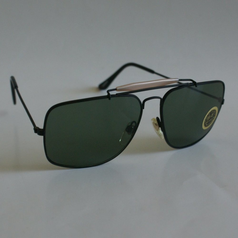 NWT Vintage Outdoorsman Navigator w/top sweat bar G-15 glass lens sunglasses